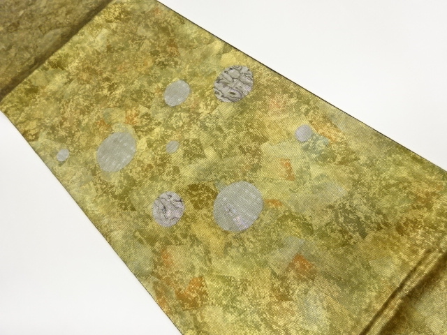 JAPANESE FUKURO OBI / SHELL INLAY / ROUNDEL